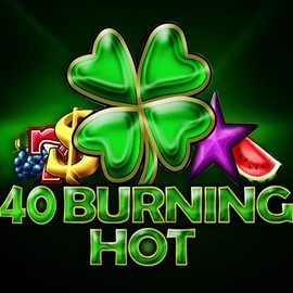 40 Burning Hot logo by Amusnet Interactive at Play Croco Casino40 Burning Hot