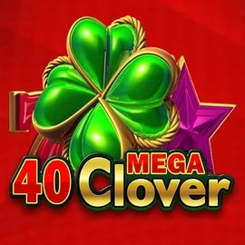 Logo of 40 Mega Clover from Amusnet Interactive at Play Croco Casino