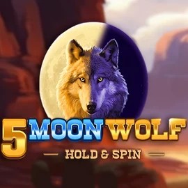 Logo of 5 Moon Wolf from Apparat Gaming at Play Croco Casino
