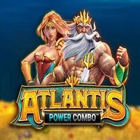 Logo of Atlantis Power Combo from Infinity Dragon Studios at Play Croco Casino