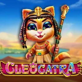 Official Slots logo: Cleocatra by Pragmatic Play at Play Croco Casino
