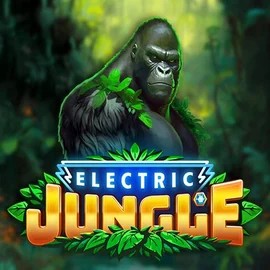Electric Jungle logo by Atomic Slot Lab at Play Croco CasinoElectric Jungle