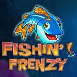 Fishin Frenzy slot logo by Blueprint Gaming at Play Croco CasinoFishin Frenzy