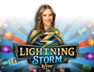 Lightning Storm logo by Evolution at Play Croco Casino
