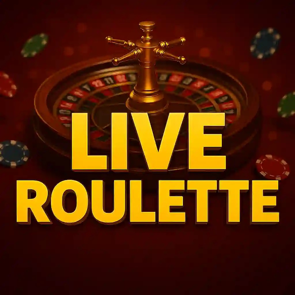 Live Roulette logo – Live Casino by Evolution at Play Croco Casino