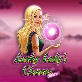 Lucky Ladys Charm Deluxe logo by Greentube at Play Croco CasinoLucky Ladys Charm Deluxe