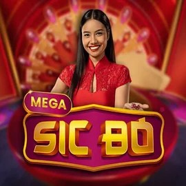 Official Live Casino logo: Mega Sic Bo by Pragmatic Play at Play Croco Casino