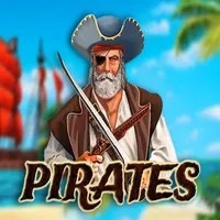 Pirates slot logo by Fazi at Play Croco CasinoPirates