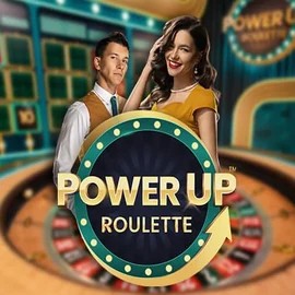PowerUP Roulette logo by Pragmatic Play at Play Croco Casino
